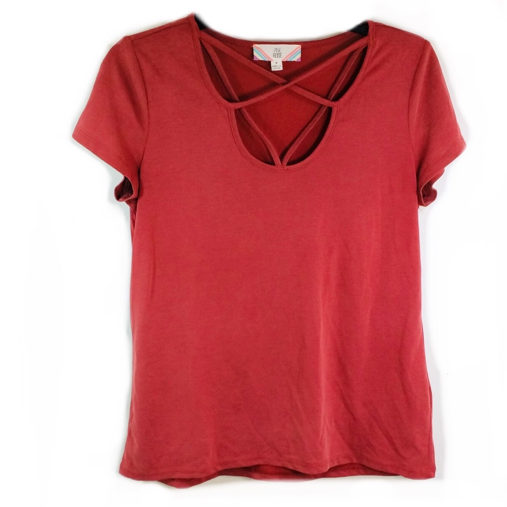 *PINK ROSE top size-M - Picture 1 of 5